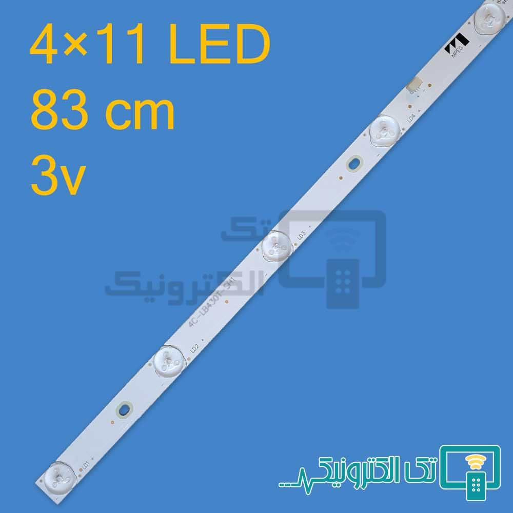 بک لایت 43 اینچ ایکس ویژن 43XS410 - 43XS412