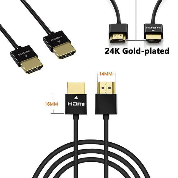 کابل hdmi نازک 4k ورژن 2