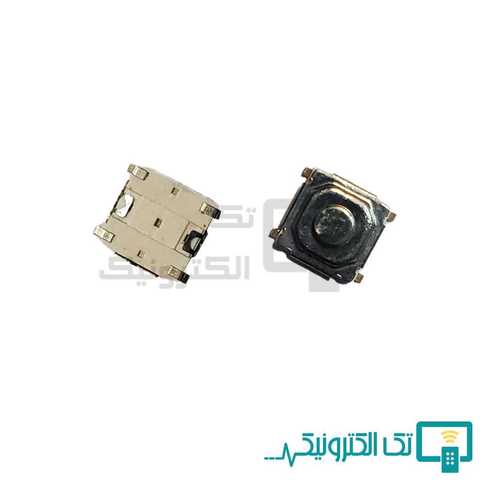 میکرو سوئیچ مربعی فلزی 4 پایه