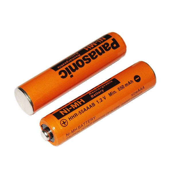 باتری نیم قلمی شارژی پاناسونیک 550mAh