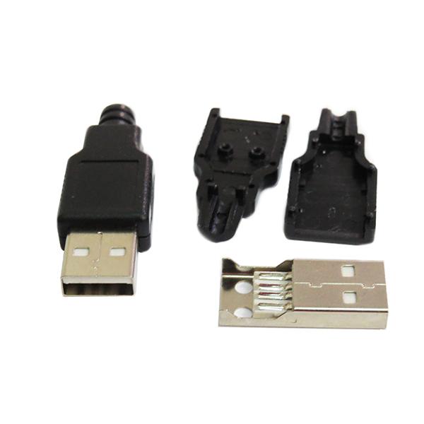 کانکتور USB نری روکش دار