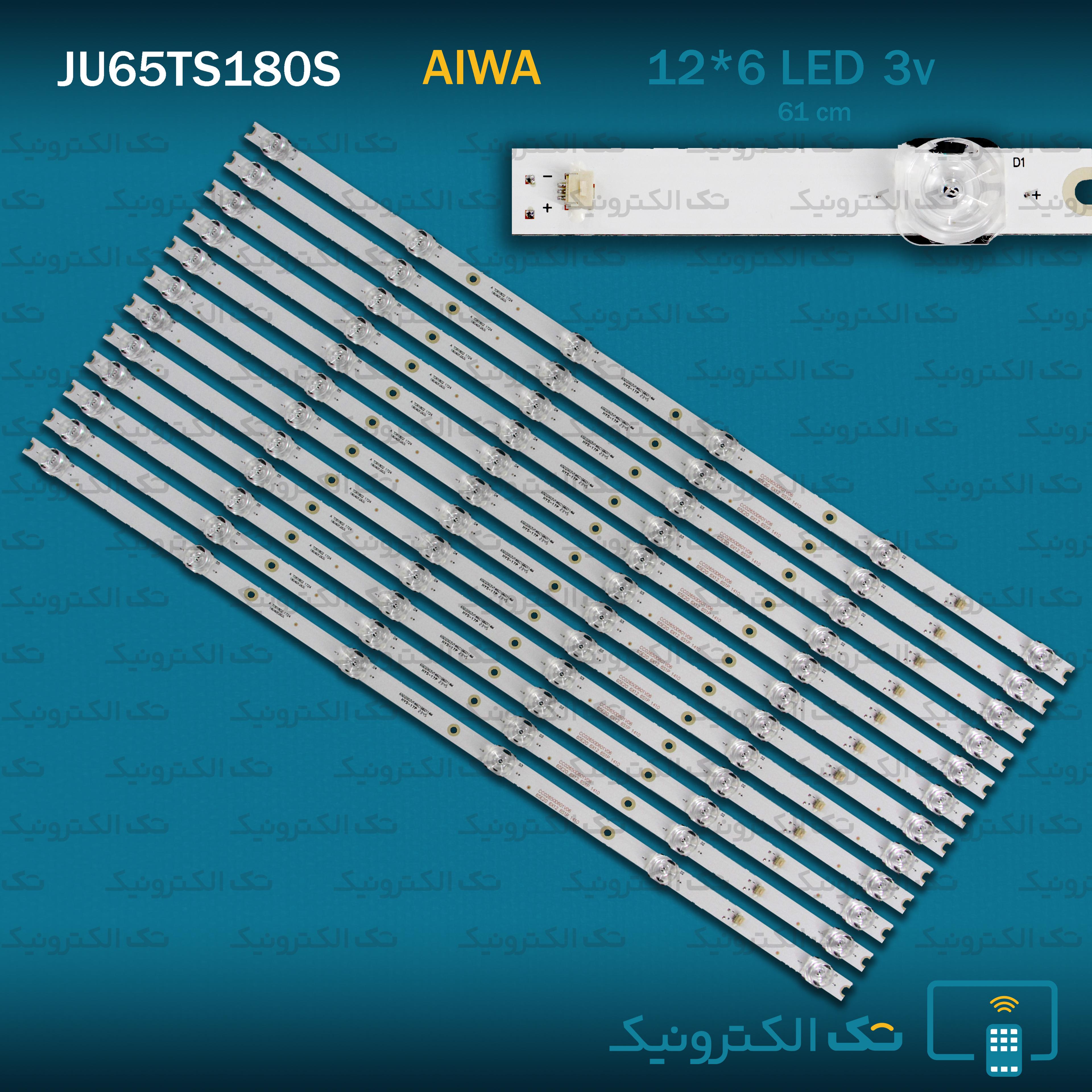 بک لایت 65 اینچ  آیوا JU65TS180S