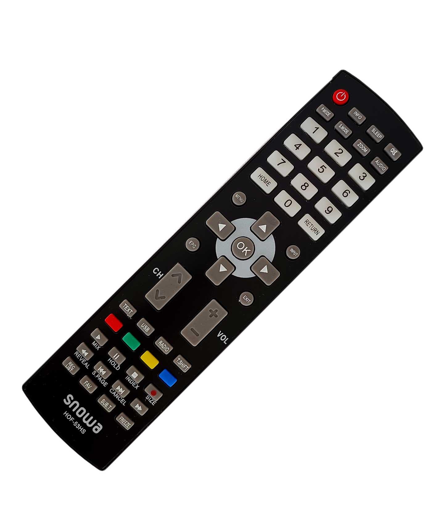 کنترل تلویزیون اسنوا 53HS
