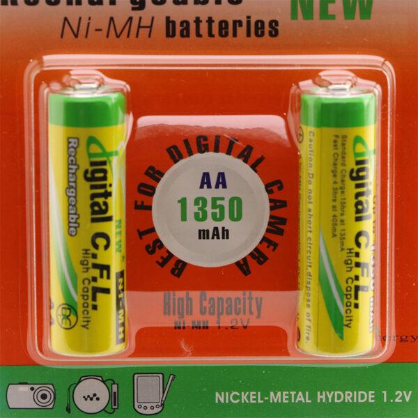 باتری قلمی CFL قابل شارژ 1350mAh