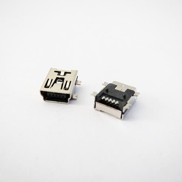 سوکت مادگی MINI USB SMD افقی