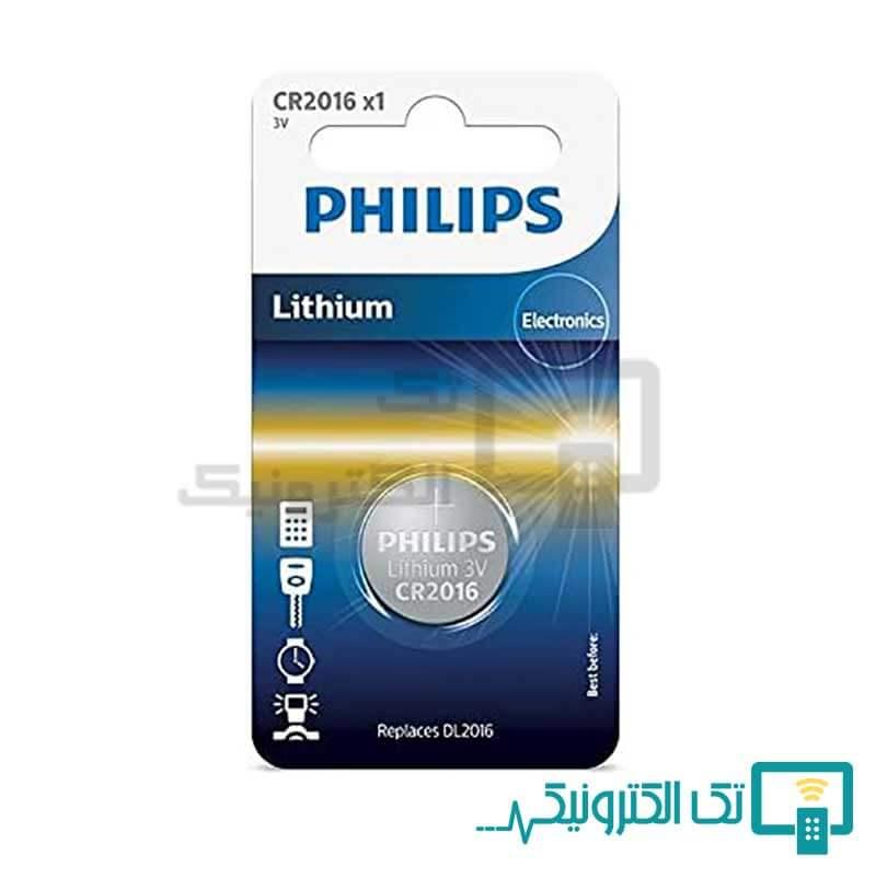 باتری سکه ای فیلیپس CR2016