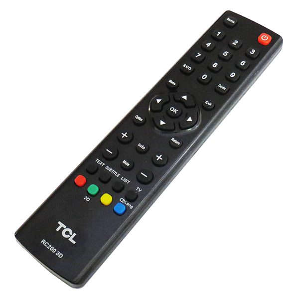 کنترل تلویزیون ال ای دی تی سی ال 3D RC200